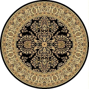 Rugs America New Vision 2251-blk Oriental Black Handcrafted Beauty Area Rug - Picture 1 of 3