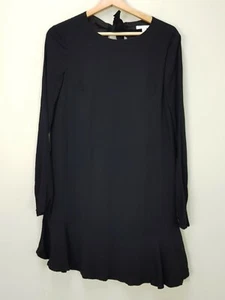 KOOKAI Womens Size 34 or AU 6 / US 2 Black Long Sleeve Dress - Picture 1 of 5