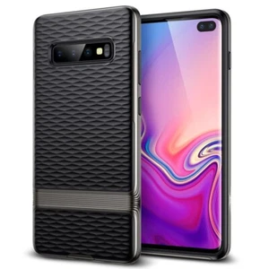 ESR Machina Hybrid TPU Rear Case Cover for Samsung Galaxy S10+ Plus - Black - Picture 1 of 6