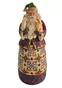 Figurina Jim Shore SANTA'S BEST FRIEND 10" 4002291 Cani Natale 2005 - senza scatola - Foto 1 di 8