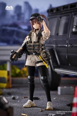 In Stock New HASUKI PA006 1/12 Security Guard Hiyo Reizei 6" Action Figure Model - Image 1 of 4