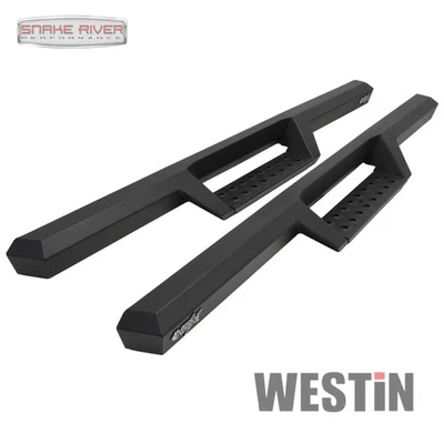 Westin 56-14185 HDX Drop Nerf Bars Step Bars For 21-25 Ford Bronco 2 Door Black - Image 1 of 4