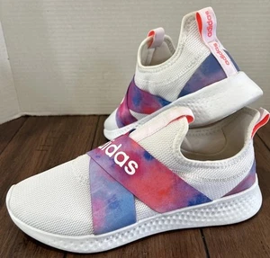 Adidas Turnschuhe Cloudfoam Komfortschuh Damengröße 7,5 US weiß Pure Motion Adapt - Bild 1 von 14