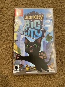 NO GAME Little Kitty Big City Nintendo Switch OEM Authentic Case Poster Inserts - Picture 1 of 5