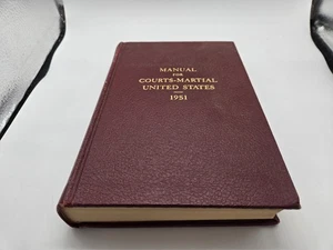 Manual for Courts-Martial United States 1951 - Imagen 1 de 7