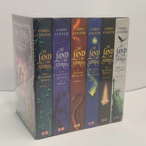 The Land of Stories The Complete 6 Book Set by Chris Colfer Fantasy New Sealed - Picture 1 of 7