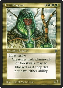 MTG Magic the Gathering Lord Magnus (243/310) Legends MP - Picture 1 of 1