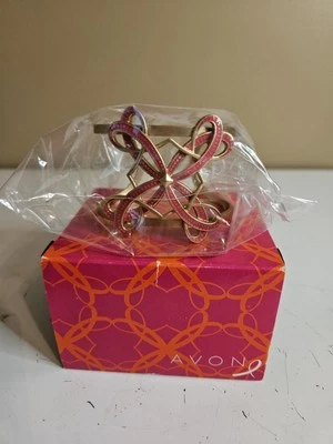 Avon Pink Hope Power Cuff Bracelet New in Box Breast Cancer Awareness - Image 1 of 4
