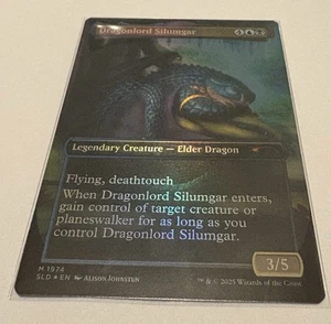 Dragonlord Silumgar 1974 FLIP Foil ⭐️Secret Lair DropThey Grow Up So Fast - Picture 1 of 2