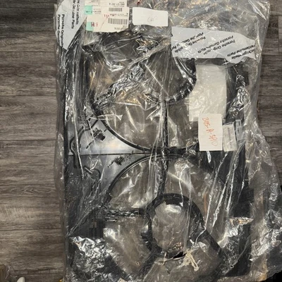 Conjunto de cubierta de ventilador doble Porsche Macan 2017-2021 fabricante original nuevo Foto 1 de 4