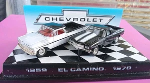 Hot Wheels 1959 El Camino and 1970 Chevy El Camino 40 Anniversary 1998 Pickups. - Picture 1 of 8