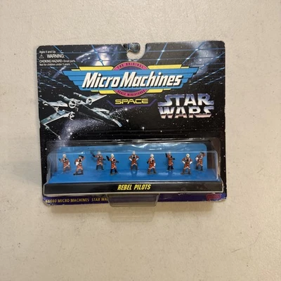 👽STAR WARS Vintage 1995 Micro Machines Rebel Pilots Pack New HTF👽 - Image 1 of 2