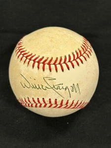 Willie Stargell Signed Auto Giamatti Baseball Pittsburgh Pirates BAS COA 253 - Picture 1 of 3