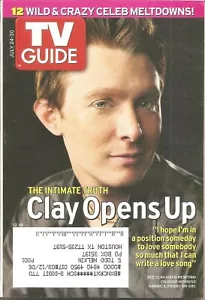 TV GUIDE~JULY 24, 2005~CLAY AIKEN OPENS UP~COMPLETE MAGAZINE - Bild 1 von 1