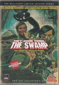 "THEY CAME FROM THE SWAMP: FILMS OF WILLIAM GREFE" BRAND NEW SEALED 2 DVD 2016 - Picture 1 of 2