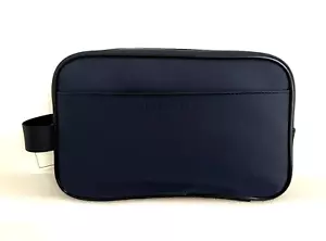Perry Ellis Portfolio Luxury Toiletry Kit Bag With Bottle Water Resistant Navy - Picture 1 of 3