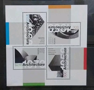 G540 - Australia 2007 'Architecture' Set of Four in $4.45 Mini Sheet MNH - Picture 1 of 1