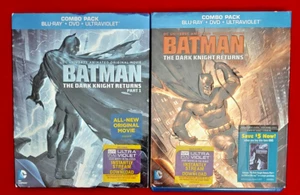 Batman: The Dark Knight Returns: Part 1 and 2 - Blu-Ray/DVD combo - Picture 1 of 3
