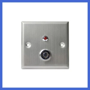 Stainless Steel Emergency Switch Lock Key Switch Emergency Switch Fire Switch - Picture 1 of 8