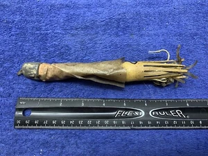 Sehr seltener Capt Coleman's "New Thing" Tintenfischköder für Striper schwerer Bleikopf - Bild 1 von 6