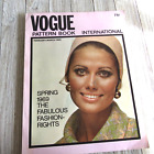 Vintage Vogue  International Pattern Book Magazine Feb/March 1969 Maud Adams
