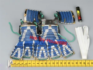 Juego de cascos de armadura samurai japoneses escala 1/6 para figura de soldado de 12 - Imagen 1 de 33