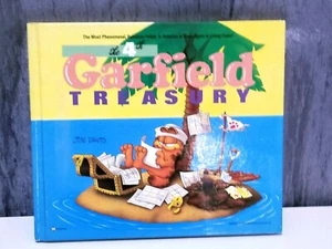 Vintage Book  1987 The 4th Garfield Treasury Hardcover Book - Imagen 1 de 12