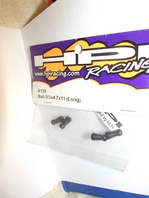   Hpi A139 Ball M3X4.7X11 Long 4pcs - Image 1 of 3
