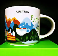 Starbucks You Are Here Mug ?? AUSTRIA Country YAH Kaffee Länder Tasse ??Nation
