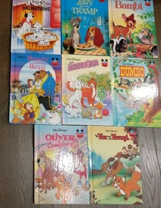 8 x Disney Wonderful World Of Reading Children's Hardback Book Bundle - Picture 1 of 6