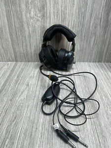 Telex Stratus 30XT Pilots Headset Vintage Working Good  see pics need new ear - Picture 1 of 22