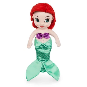 Disney Store Animators 13" Princess Ariel Plush Toddler Doll The Little Mermaid - Picture 1 of 1