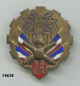 Artillerie Abzeichen, 22 Gutscheine. d’Ouvriers d’Artillerie - Bild 1 von 1