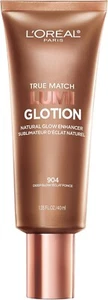 Potenciador de brillo natural L'ORÉAL True Match Lumi Glotion, polvo 904 bronce profundo - Imagen 1 de 3
