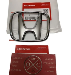 GENUINE OEM 09-13 Honda Fit Rear Emblem H Badge 2010 11 12 Sport GE8 Brand New - Picture 1 of 5