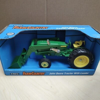 John Deere Tractor 517 W/Loader 1/16 Scale 1994 Ertl Farm Country Diecast NIB - Image 1 of 4