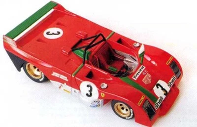 Ferrari 312 PB Targa Florio Winner 1972 Kit in resina Microspeed 1/24 - Immagine 1 di 3