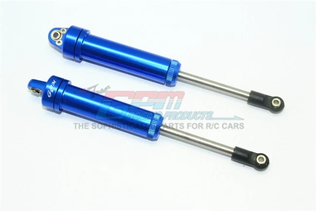 GPM Racing Aluminium Front Internal Shocks 135mm Blue Unlimited Desert Racer