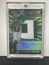 2022 Panini XR Rookie Xcellence Ahmad Sauce Gardner RPA /5 RC Jets Color Match
