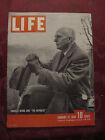 LIFE Magazine January 17 1944 Charles A. Beard Bill Mauldin Arturo Toscanini