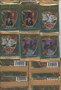 10 Harry Potter TCG WOTC Random Sealed Booster Game Packs - Picture 1 of 1