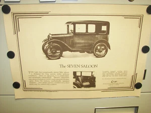 Vintage Austin: The Seven Saloon Poster - Picture 1 of 3