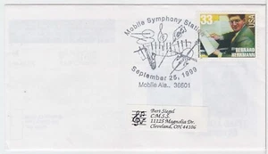 TurtlesTradingPost- Mobile, AL 1999- Mobile Symphony Station Pictorial Cancel - Picture 1 of 1