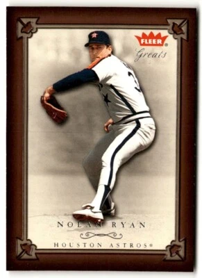 2004 Fleer Greats of the Game Nolan Ryan #28 Houston Astros - Image 1 of 2