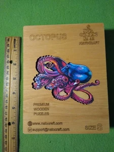 Natocraft Holzpuzzle - Oktopus. - Bild 1 von 6