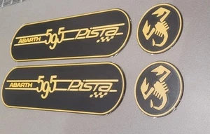 PIASTRE SEDILI LATERALI SCORPIONE ABARTH PISTA FIAT 500/595 - Imagen 1 de 2