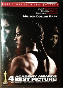 Million Dollar Baby DVD, 2005, 2-Disc Set, Widescreen, Eastwood, Swank, Freeman - Picture 1 of 4