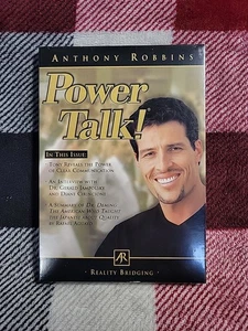 Tony Robbins POWER TALK!  Reality Bridging, Clear Communication CD- New & Sealed - Picture 1 of 5