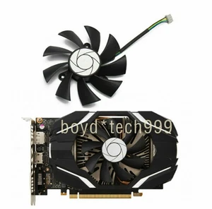 Fan For MSI HA9015H12F-Z GTX 1060 GTX1060 GTX950 R7 360 Cooling 85mm 4pin fan - Afbeelding 1 van 6