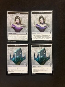 Emblem/Token Tamiyo/Liliana x2 [Eldritch Moon] Magic MTG Cards LP/MP - Picture 1 of 2
